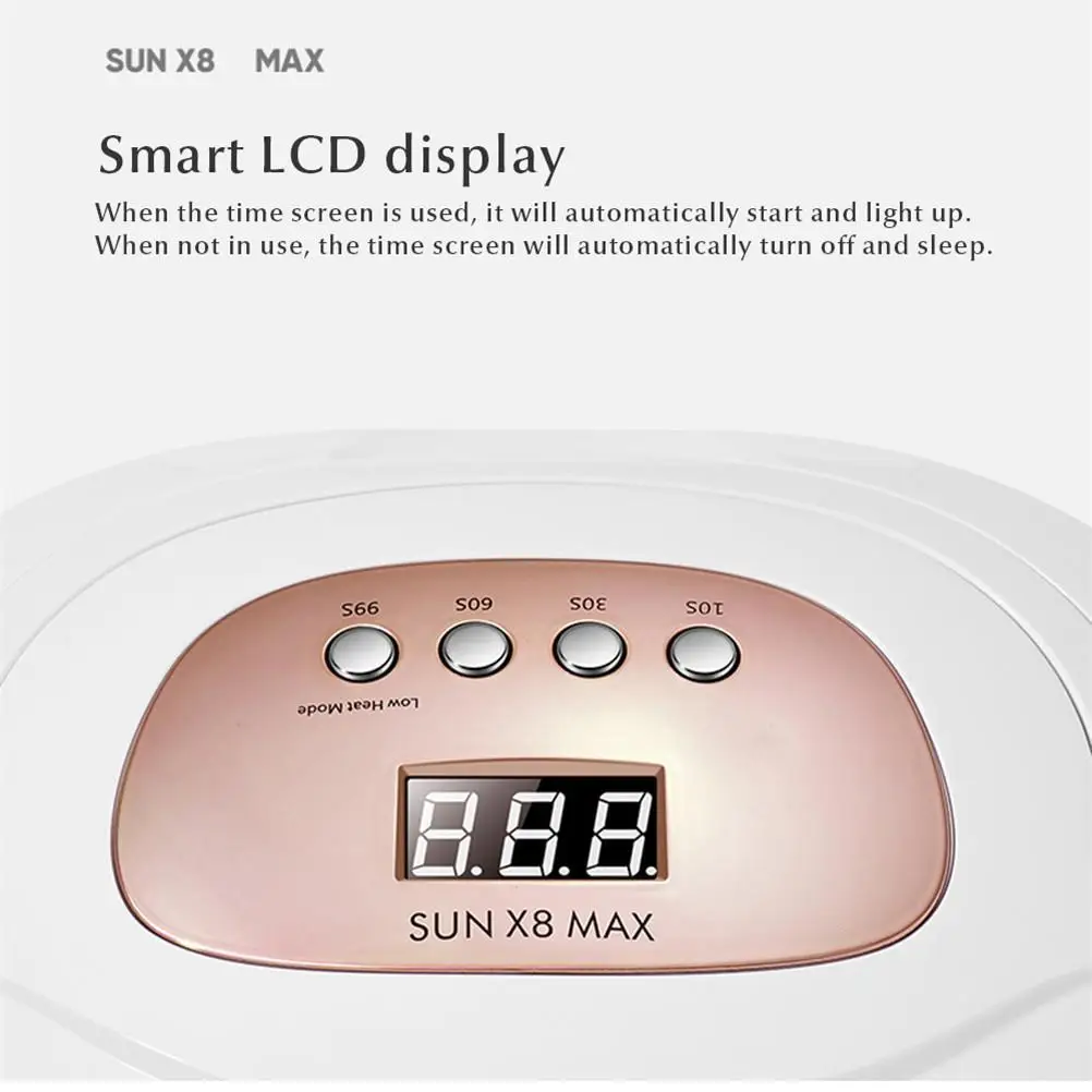 

150W LED Lamp Nail Dryer UV Nails Lamp Gel Polish Fast Dryer Auto Manicure Tool nail supplies for professionals Manicure machine