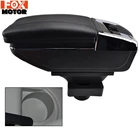 Ящик для хранения на центральной консоли для Citroen C4 хэтчбек 2005 2006 2007 2008 2009 2004-2010, поворотный подлокотник