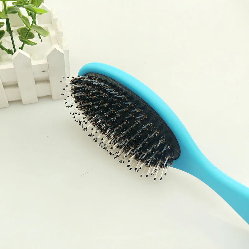 Новая расческа для волос с воздушной подушкой гребень из свиной щетины