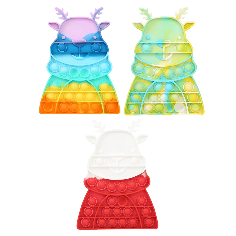 

Силиконовая игрушка для снятия стресса, с радужными красками