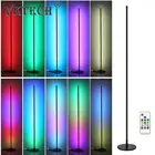 1,2 м светодиодный ная светодиодная угловая лампа RGB цветной напольный светильник с дистанционным управлением многорежимная атмосфера внутренний Декор освесветильник стоящая лампа