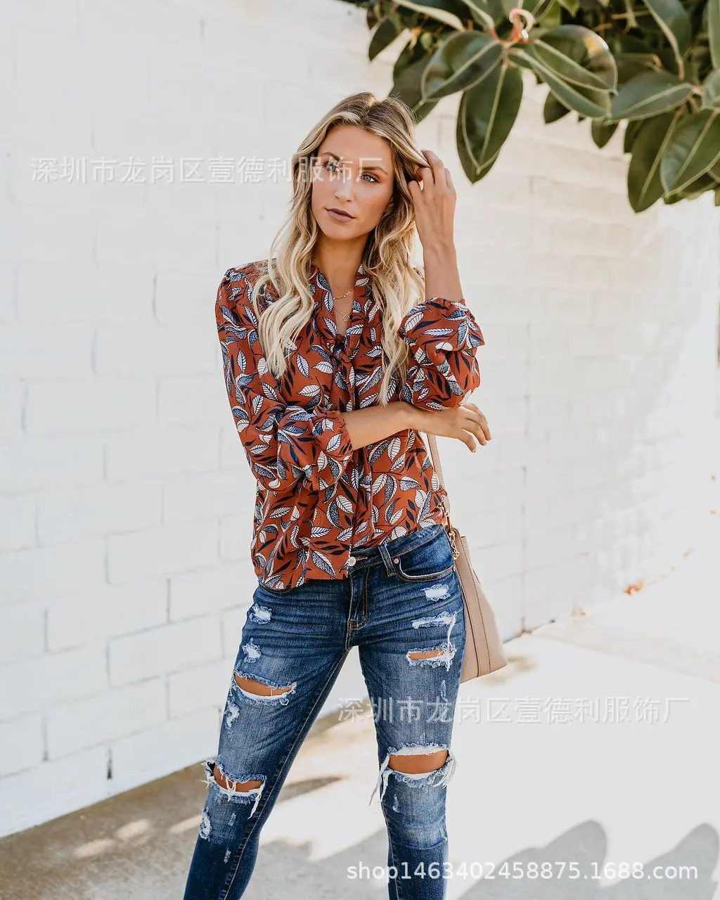 

new women blouse fashion 2020 female womens top flower print shirt ladies winter festivals classics comfort clothing top xxl