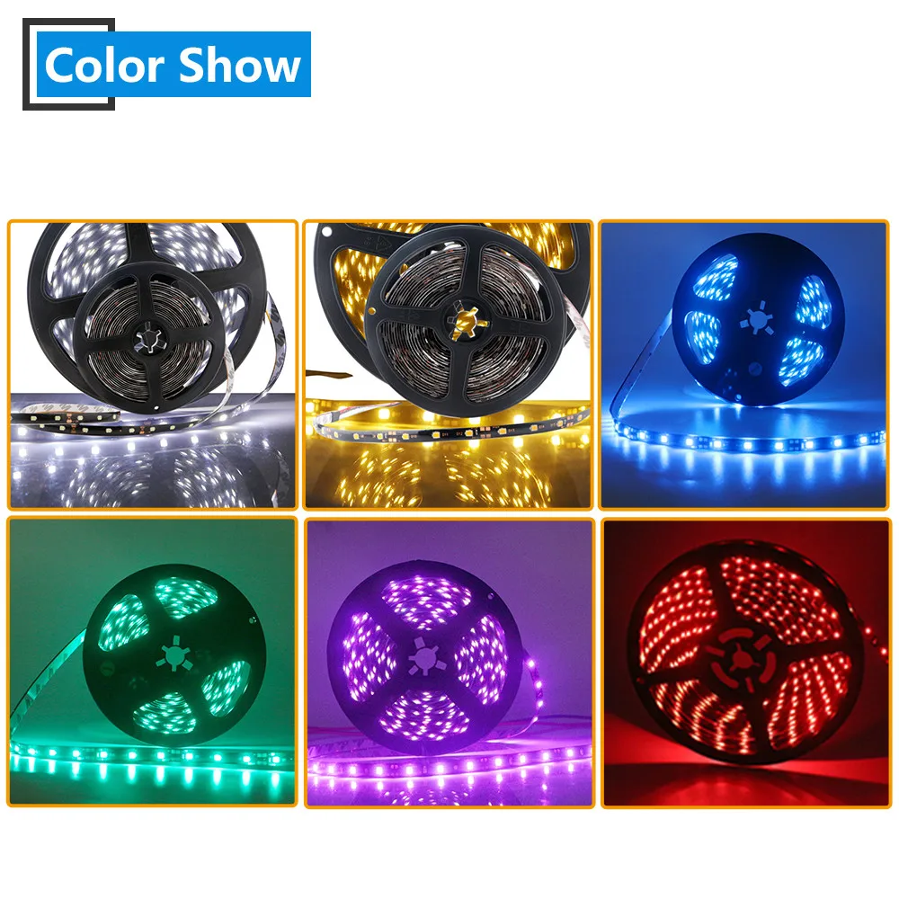 5 м DC 24V 3528 300 SMD 1210 супер яркий Светодиодные ленты светильник новогоднее