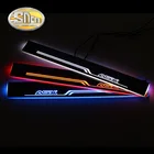 Светодиодная Накладка на порог для Mitsubishi ASX Outlander Pajero Montero Sport Lancer EX Streamer, динамическая педаль