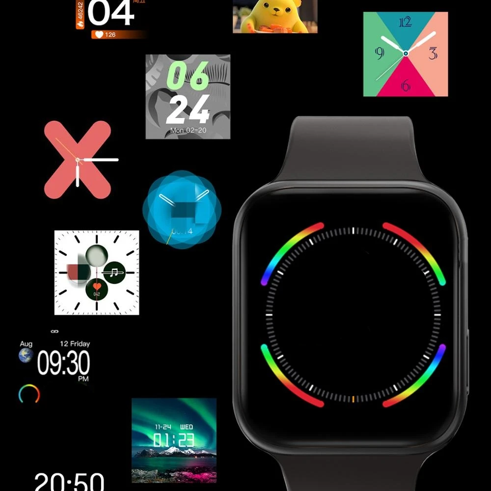 

New i7S Smart Watch IWO 11 SE Bluetooth Call Heart Rate Monitor Ip67 Waterproof Smartwatches for Iphone Xiaomi PK IWO 14 12 13