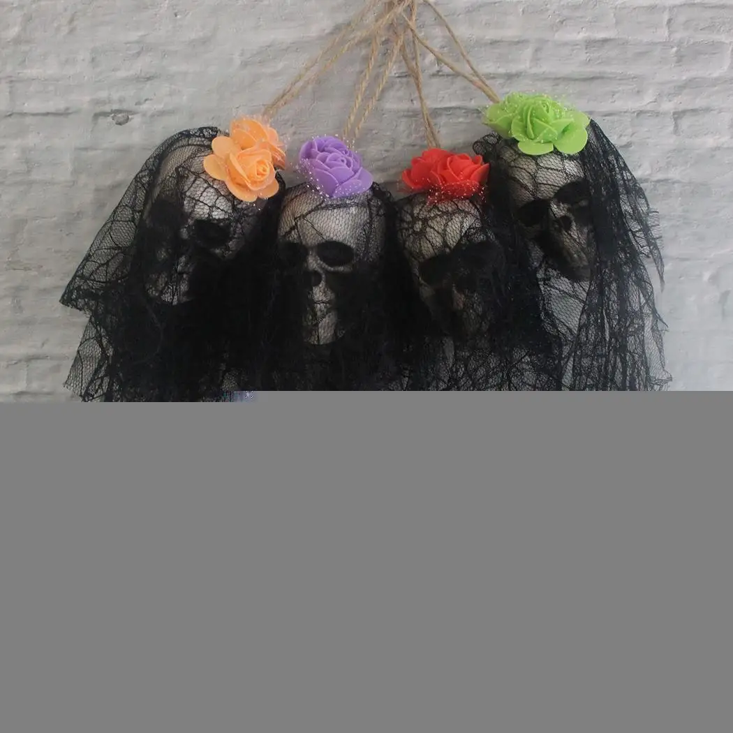 Хэллоуин висячие украшения череп кулон принадлежности для барной вечеринки