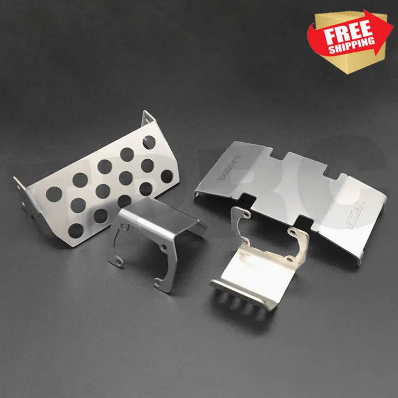 

Радиоуправляемый автомобильный осевой Радиоуправляемый scx10 90046 47 90059 60 защита шасси бронированная защитная пластина дополнительные детали