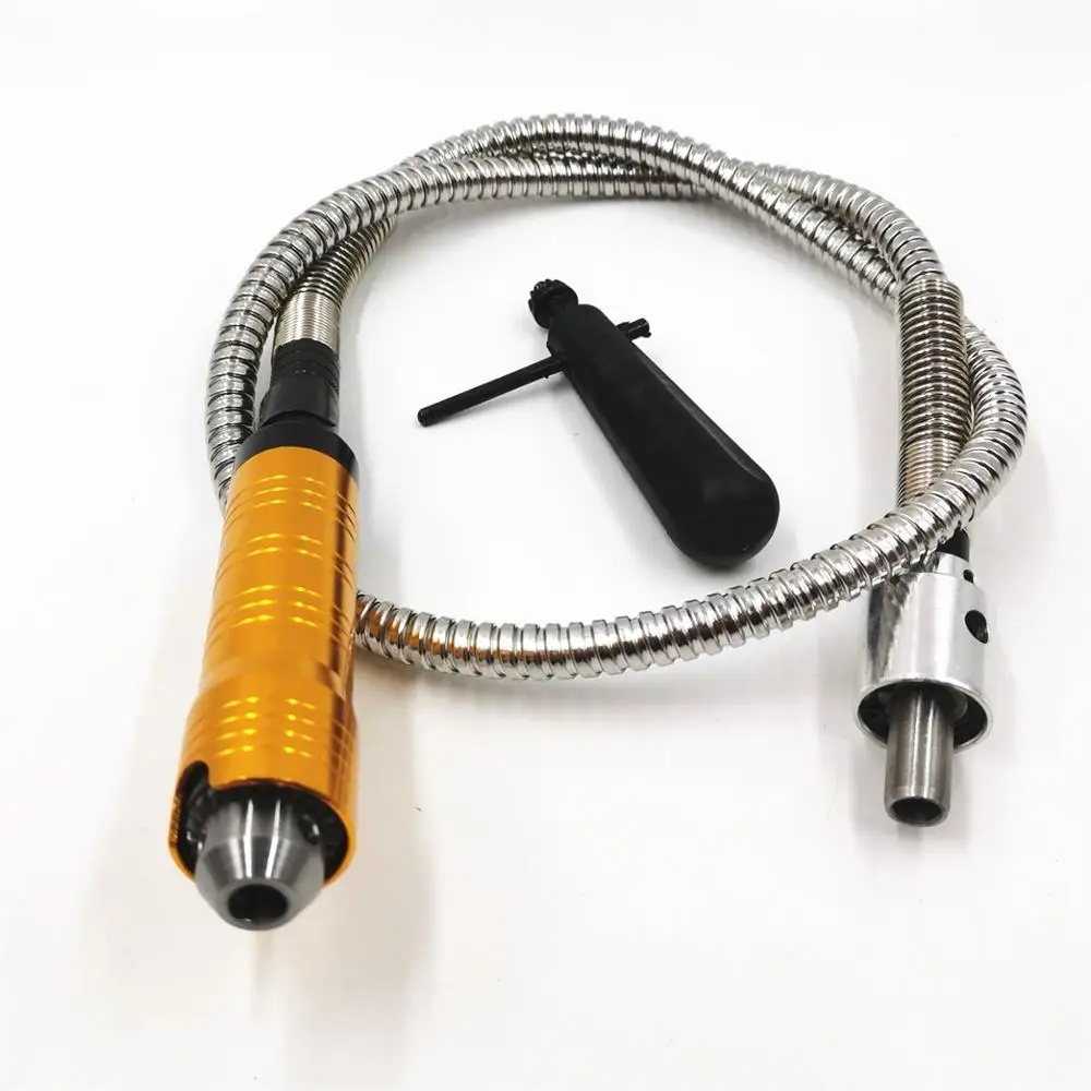 

Table polishing machine metal flexible shaft Tube clamping size 0.4-6.5mm for Electric Grinding Machine shaft tube die grinder