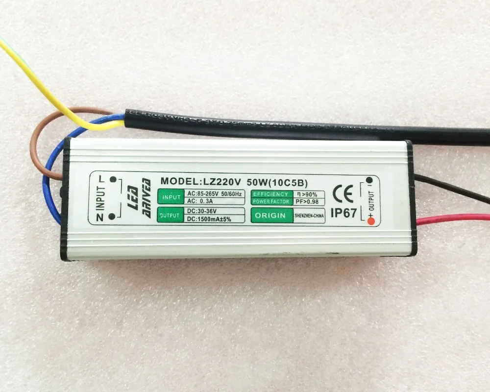 Светодиодный адаптер питания переменного тока 30-36 В постоянного внешний