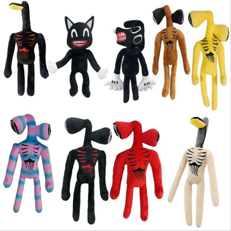 Плюшевая игрушка с головой сирены 25-40 см | Игрушки и хобби