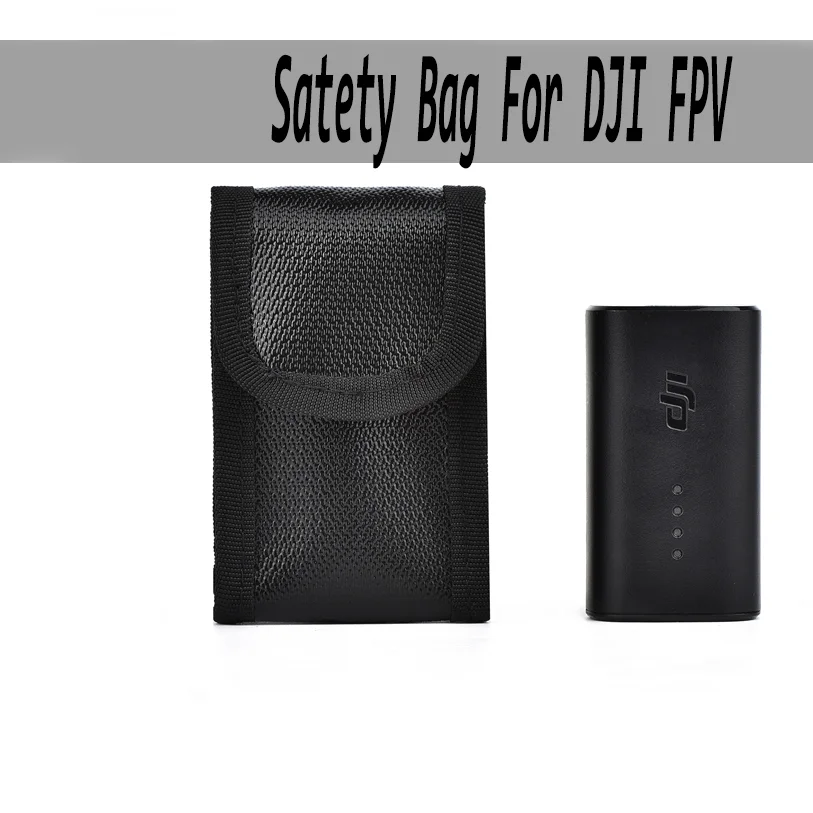 

Battery Explosion-proof Bag for DJI FPV Combo Flying Goggles Fireproof Waterproof Lipo Battery Storage Bag Safety Protector