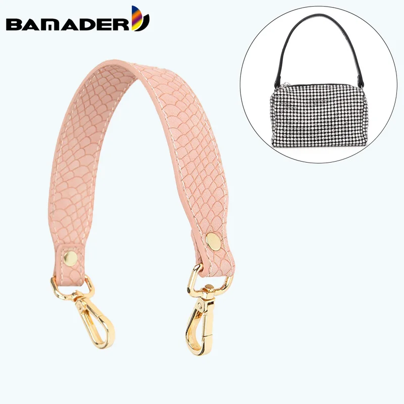 Короткая Сумочка BAMADER с ремешком на запястье кожаный ремешок для сумки узором