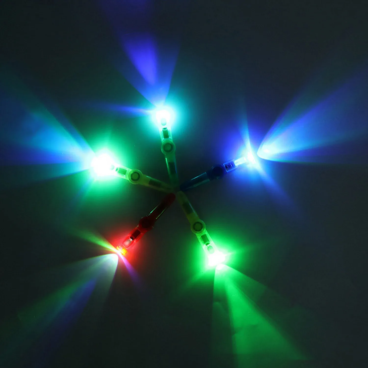 Забавная светодиодная вращающаяся шариковая ручка игрушка для детей и взрослых