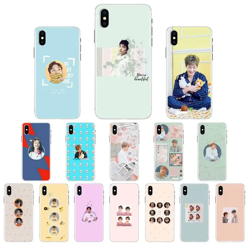 Чехол YNDFCNB exo xiumin для телефона iPhone X XS MAX 11 12 pro max 6 6s 7 7plus 8 8Plus 5 5S XR se 2020 чехол|Бамперы| |