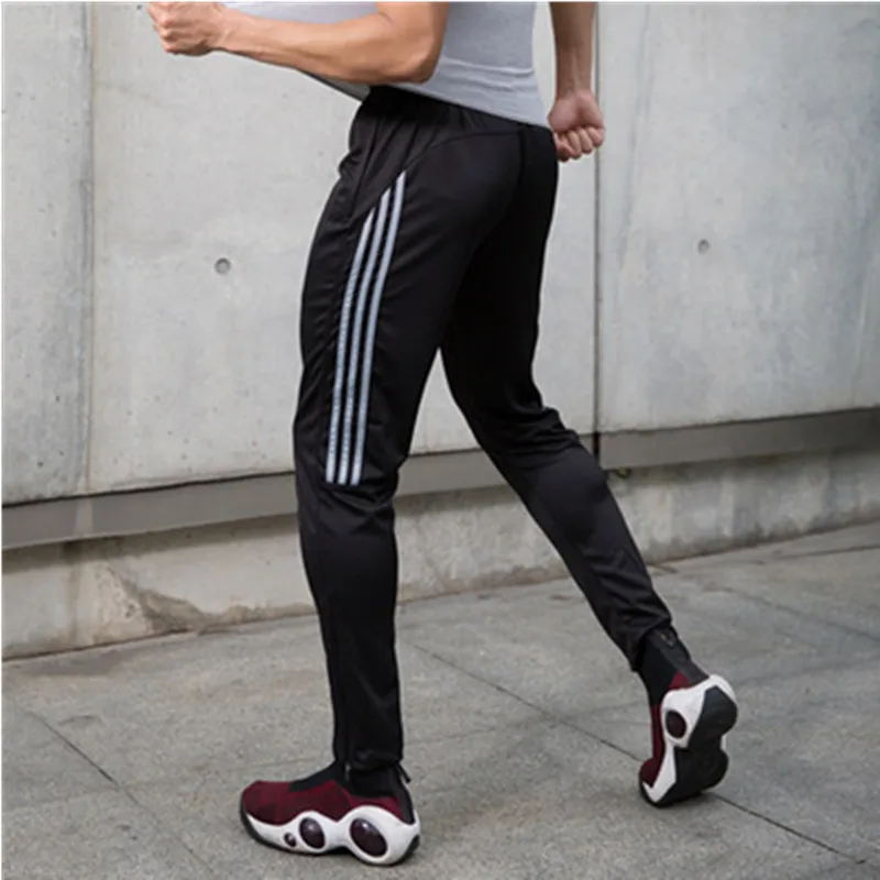 Мужские повседневные спортивные брюки с карманами свободные для фитнеса летние