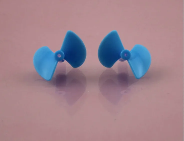 

Small plastic model boat propeller blade aperture 1.5MM DIY model toys, accessories technology making parts free shipping