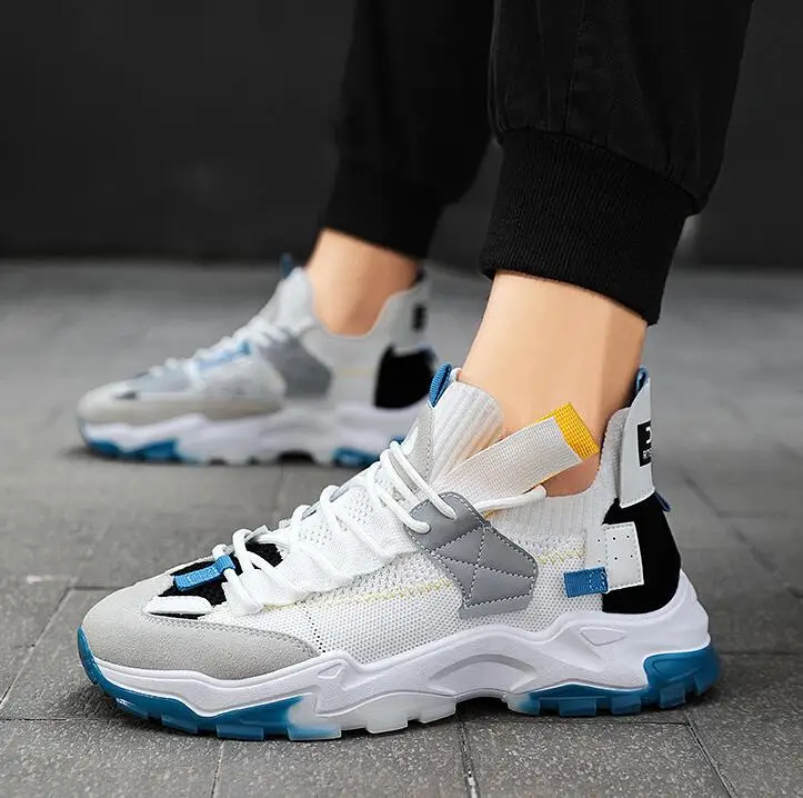 

Кроссовки мужские сетчатые, дышащие, удобная повседневная спортивная обувь, беговые кеды