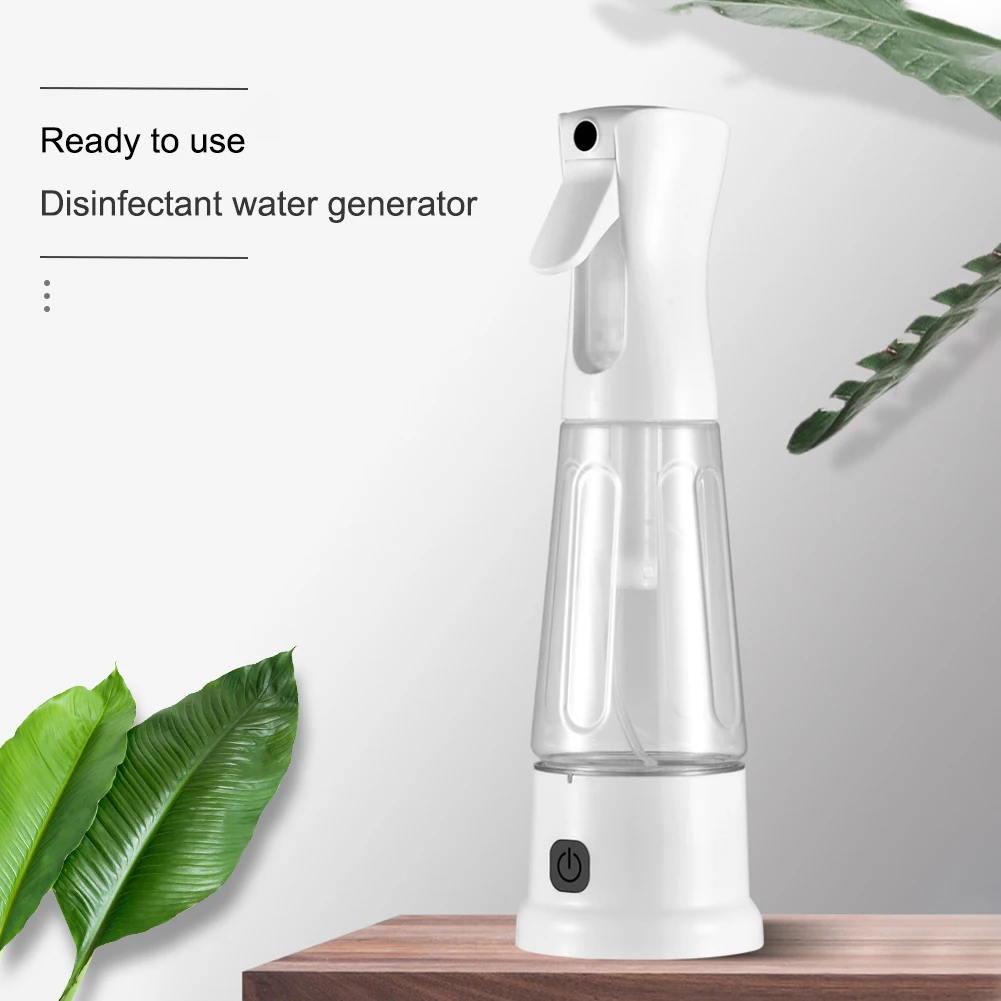 

Hot Hypochlorite Generator Steam/Spray Gun Atomizer Ultra Fine Aerosol Water Mist Trigger Sprayer Electrolyzed Water Generator