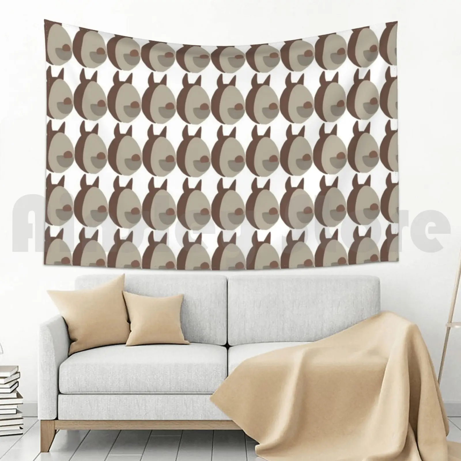 Aussie Egg Adopt Me Tapestry Living Room Bedroom Adoptme Eggs Brown Cute |