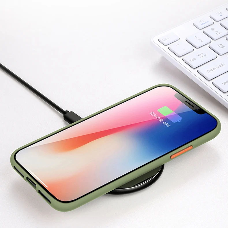 

Case For Samsung A71 A51 A70 A50 A40 A30 A20 A10 Case Hybrid Matte Soft Silicone Cover For Samsung A91 A7 A9 2018 A20e A10e Case