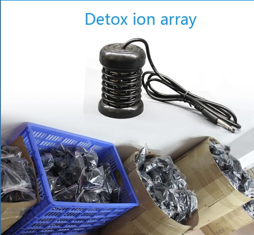 Detoxifier выделенная ионная головка 10 кругов Детокс для ног Набор ванны круглый из