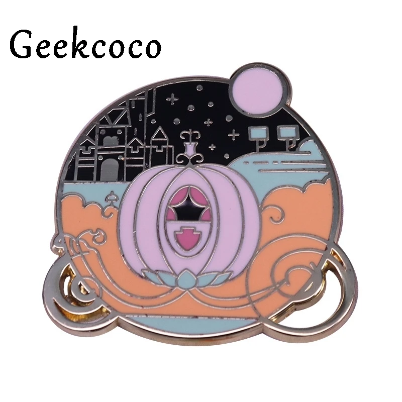 

20pcs/lot J1419 Geekcoco Cartoon Character Pin Badges Brooch Lapel Pin For Clothes On The Backpack Kawaii Jewelry