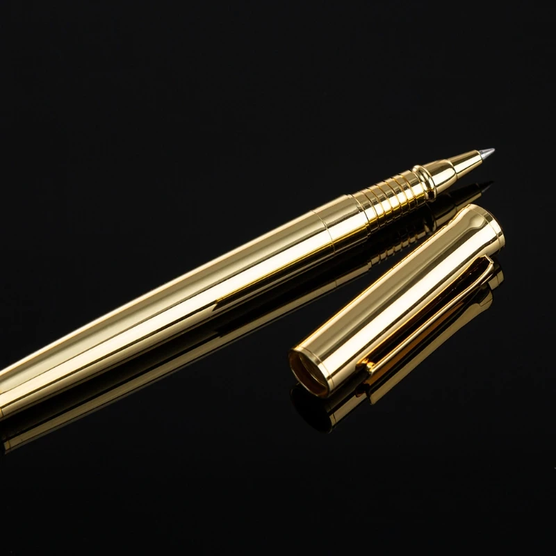

2021 New Luxury Metal Rollerball Pens Ballpoint Signature Ball Point Gel Pen for business Writing School Office Supplies
