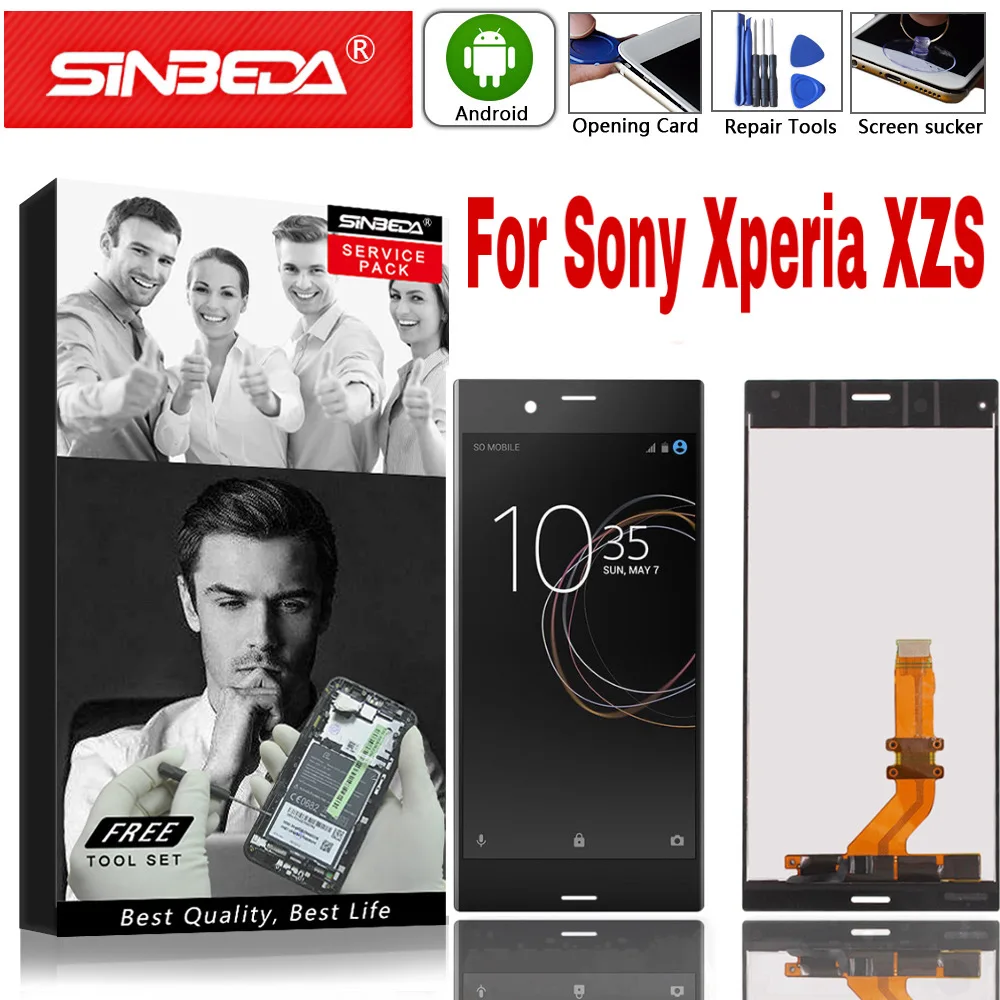 5.2 &quotOriginal LCD Assembly For Sony Xperia Xzs G8232 G8231 Display Touch Screen Digitizer Replacement | Компьютеры и офис