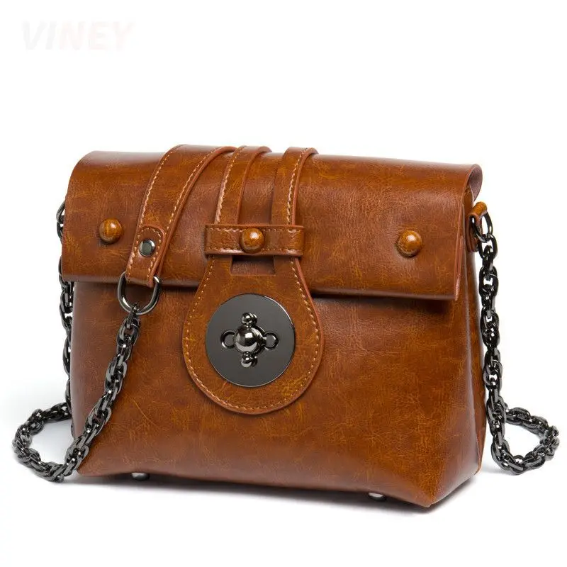 

Women 100% genuine Leather handbag luxury Designer chains messenger bag Female chain shoulder bag Lady Crossbody Bag