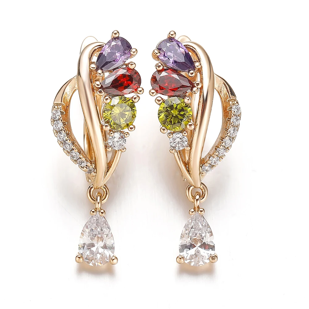 Женские серьги-гвоздики Hanreshe