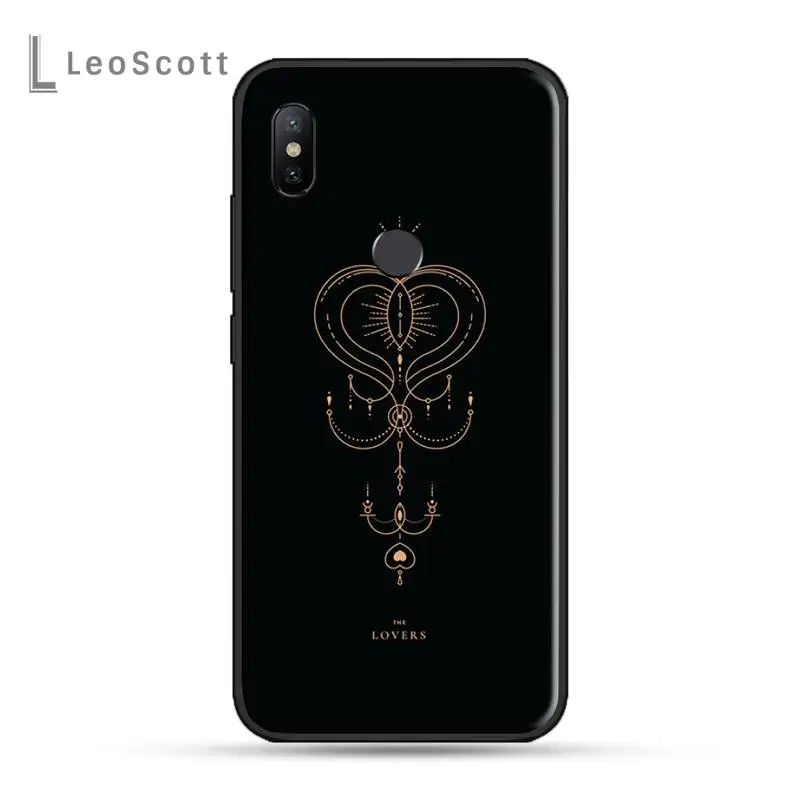 

Art Sun Flowers Snake Moon Phone Cases For Xiaomi Redmi note 7 8 9 t k30 max3 9 s 10 pro lite