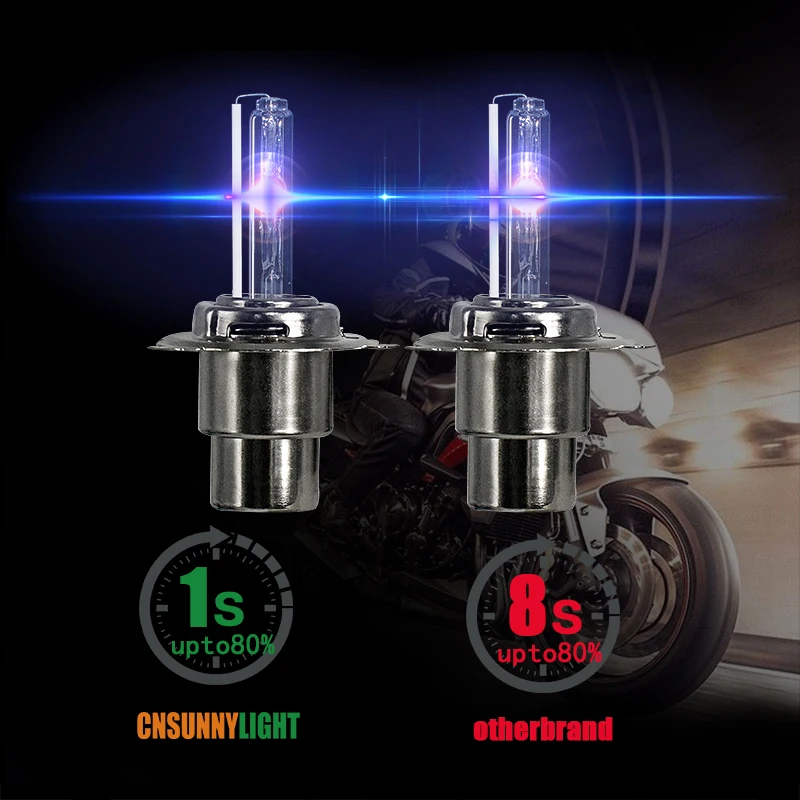 H6 мотоциклетная ксеноновая головной светильник лампы 35 Вт HID балласт комплект 6000K