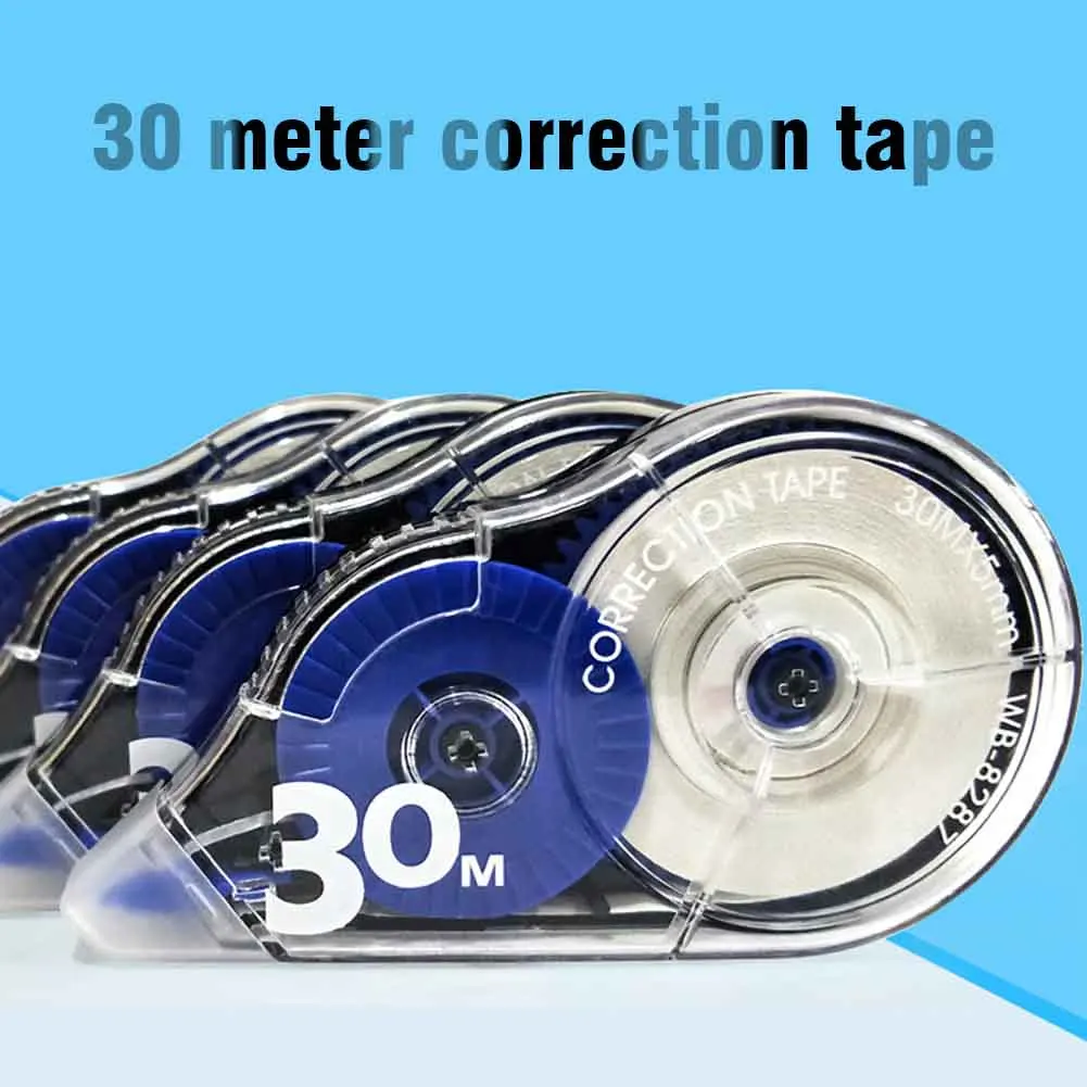 

5pcs 30m Scrapbooking Roller Stationery Journal Student Supplies School Office Correction Tape Mini Kids Gift Note Taking Pocket