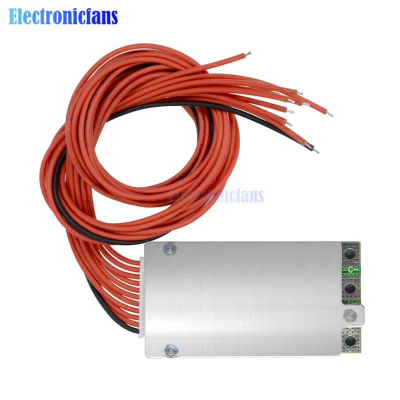Защитная плата литий-ионного аккумулятора BMS PCB PCM 10S 36 В 15 А для электровелосипеда