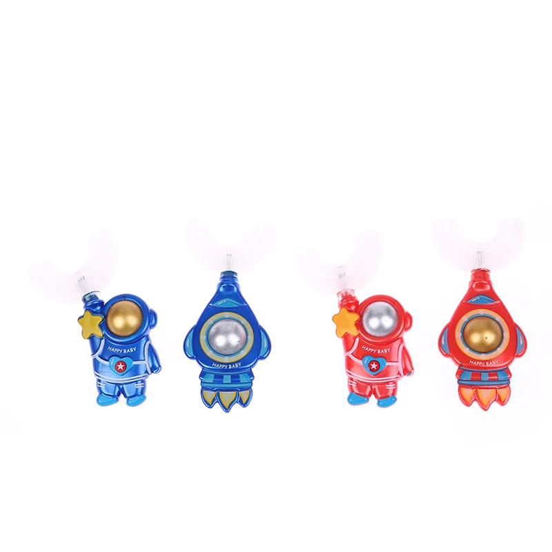 

1 шт., детская Силиконовая зубная щётка в форме буквы U