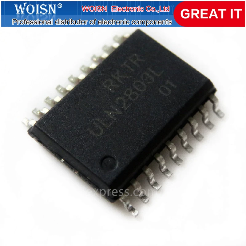 

100 шт. ULN2803AFWG ULN2803AG SOP18 SOP ULN2803 SMD в наличии