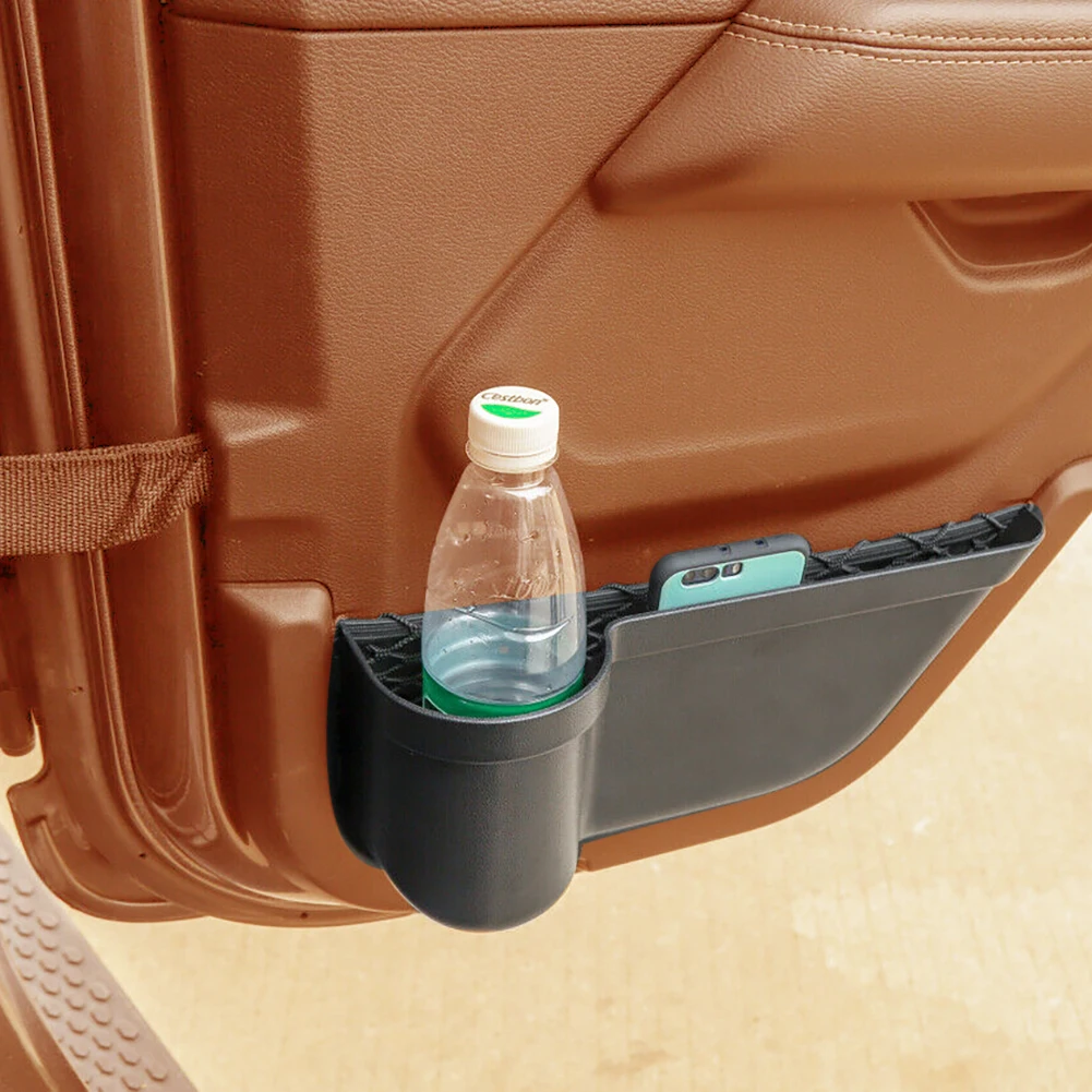 

4pcs Jl 2018+ 4door Abs Black Front Rear Door Pocket Storage Box Organizer For Jeep Wrangler Car Interior Decoration Auto Parts