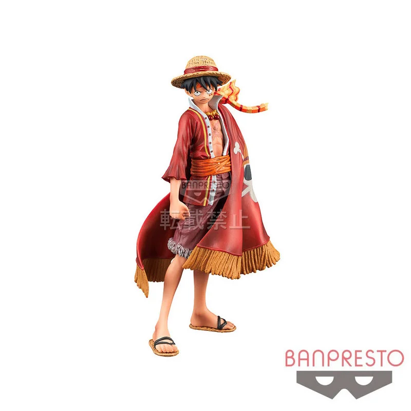

BANDAI Banpresto ONE PIECE DXF Luffy Great route Аниме Фигурка Модели