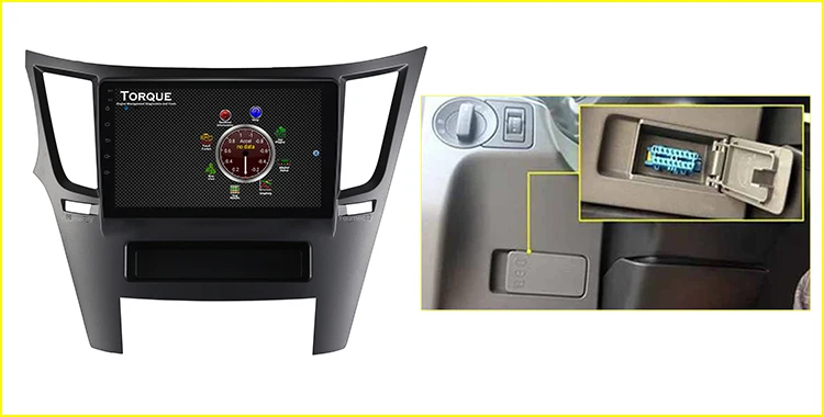 Автомобильный dvd-плеер Android 9,0 для Subaru Legacy Outback 2009 2010- gps Радио Видео мультимедийный плеер емкостный ips экран RDS