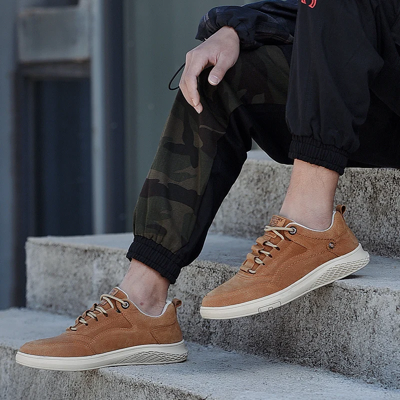 

Soulier Homme Men's Leather Shoes Male Shoe Autumn Fashion For Men Casual Man Moccasins Zapatillas Para Hombre