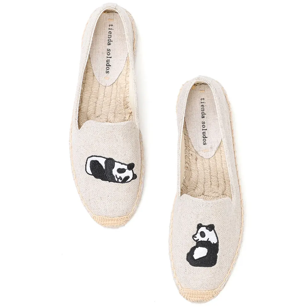 Эспадрильи женская обувь на плоской подошве повседневные женские лоферы без