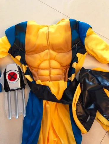 X-Men Muscle Cosplay Costume Детский костюм на Хэллоуин для мальчиков | Тематическая одежда и
