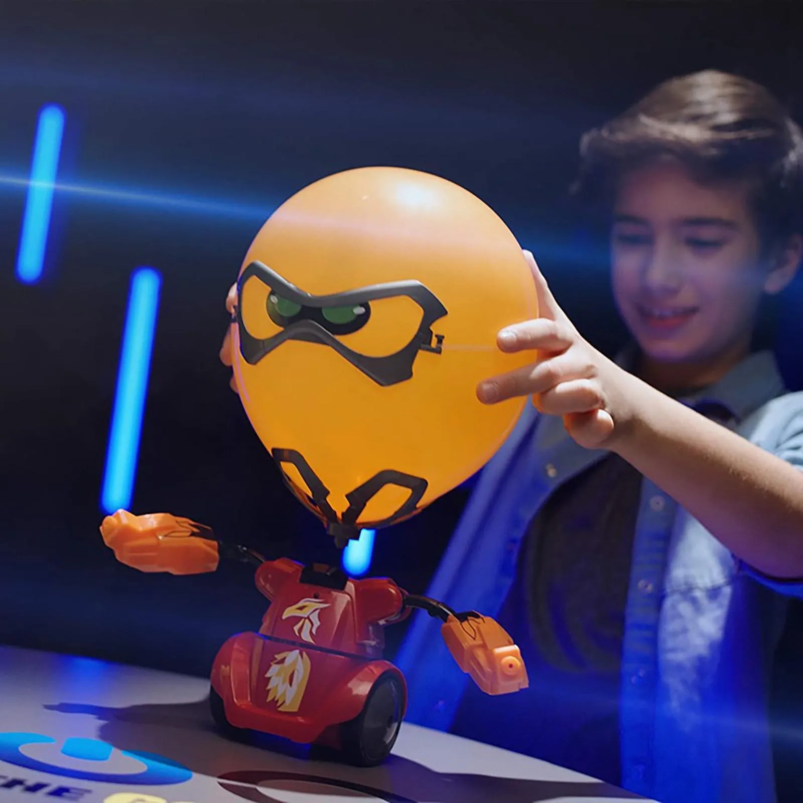Надувной Дырокол Robo Kombat для детей настольная игра боксерский шар боевой робот