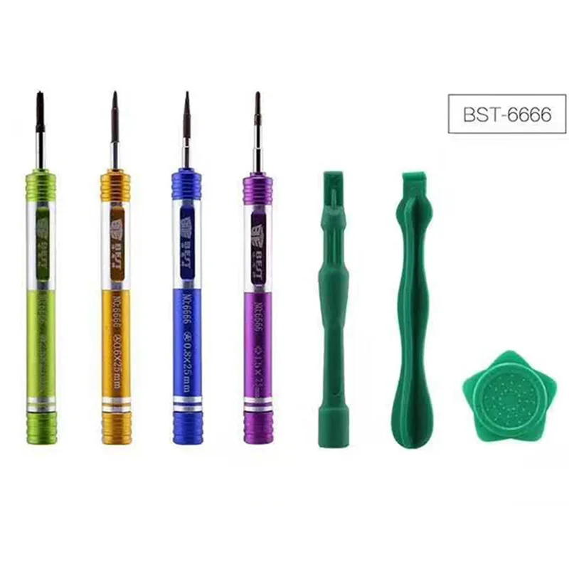 Price مجموعة أدوات إصلاح الهاتف الخلوي 7 في 1 ، مجموعة مفكات البراغي ، فتح الشاشة ، حدق