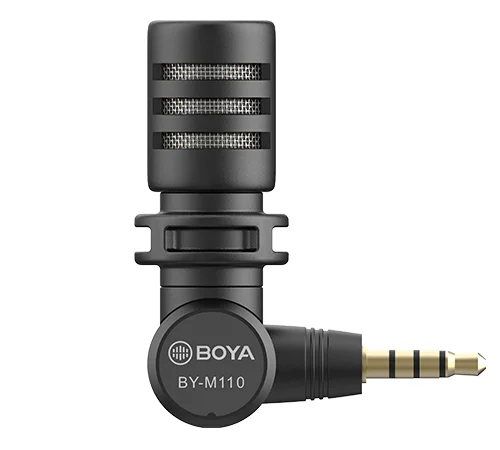 BOYA BY-M100 Mini Vlog микрофон для Nikon Sony Canon Fujifilm DSLR камеры смартфона ПК планшета студии
