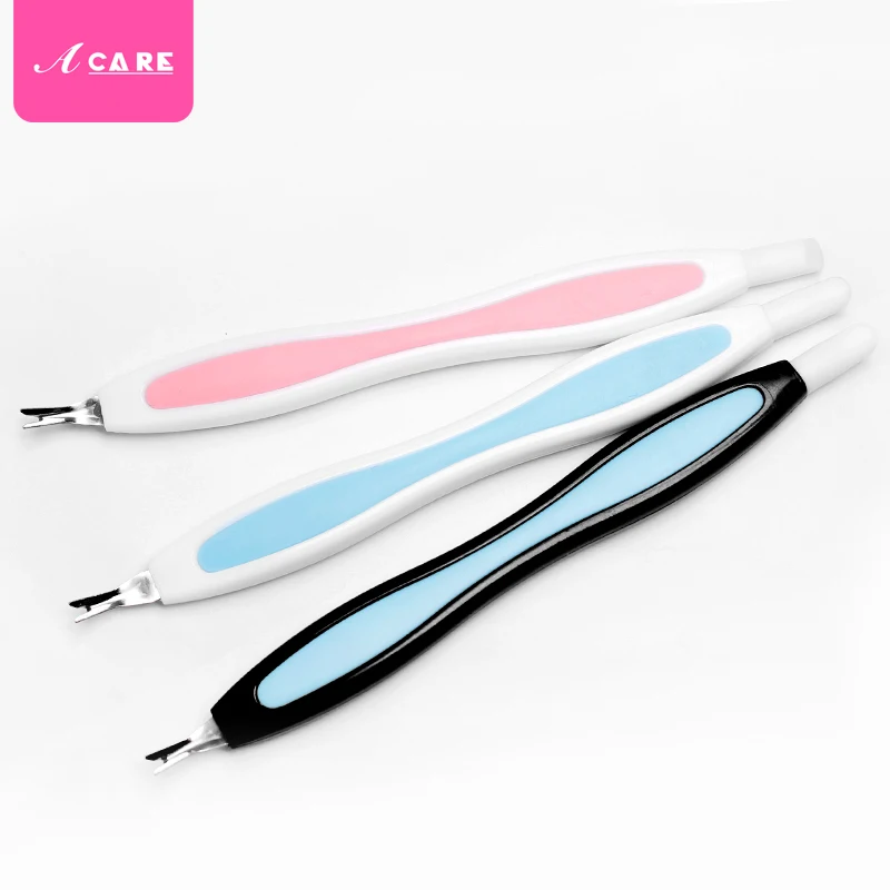 2 шт. палочка для кутикулы розовый светло маникюрный палка резиновая ручка