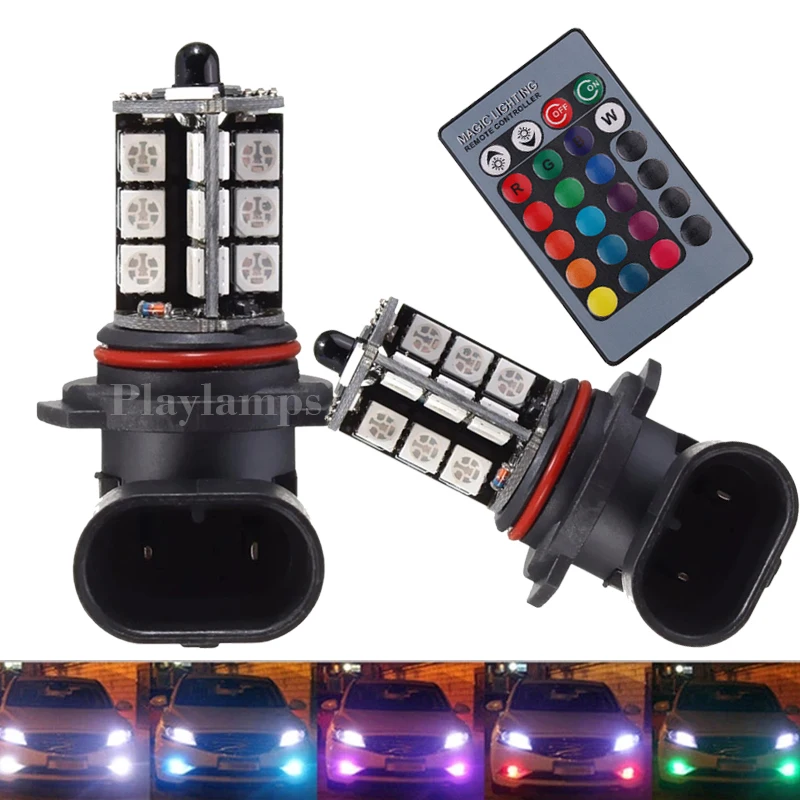 2 шт. 5050 27SMD 3-ядерный светодиодный RGB пульт дистанционного управления