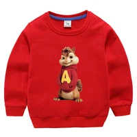 alvin and the chipmunks sweatshirts children casual autumn top toddler boys cotton style long sleeve o neck cotton kids clothes