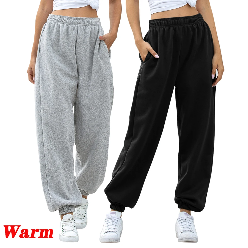 Для женщин Повседневное брюки женские Женская одежда длинные штаны с эластичной