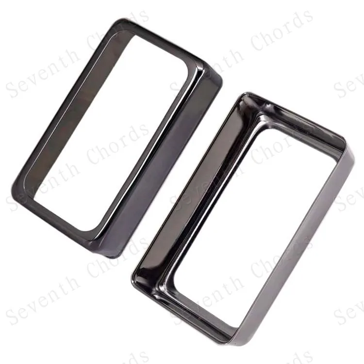2 предмета металлическая латунь открытым круглым Форма Humbucker Чехлы/крышки/Shell/топ
